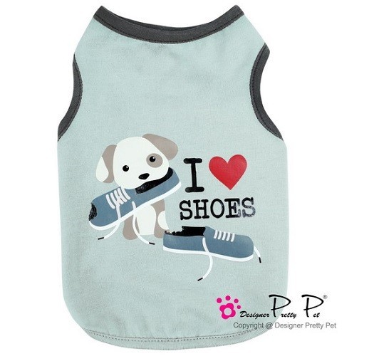 Triko I love shoes PRETTY PET modr M